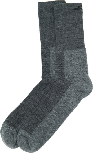 Lundhags Merino Trekking Sock Mid Light Grey Melange 37-39
