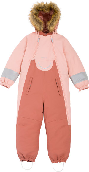 Viking Kids' Alv Winter Playsuit Pink, 86