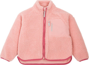 Viking Kids' Playtime Pile Midlayer Jacket Light Pink, 128