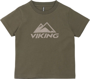 Viking Kids' Funtime T-Shirt Olive 110