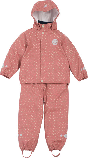 Viking Kids' Jolly Print Rainset Pink 110