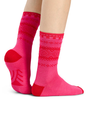 Dale of Norway Cortina Sock Pink/Red, 35-38