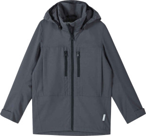 Reima Kids' tec Jacket Saarela Soft Black 140