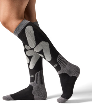 Seger Unisex Race Wool Compression Grey, 40-42