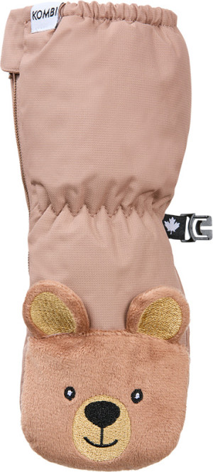 Kombi Sherpa Anim Infant Mitt Bear XXS