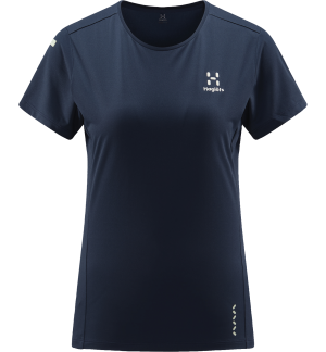 Haglöfs Women's L.I.M Tech Tee Tarn Blue, XS