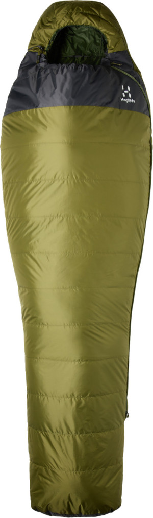 Haglöfs Scand Down +5 Olive Green/Magnetite 200 Left Zip