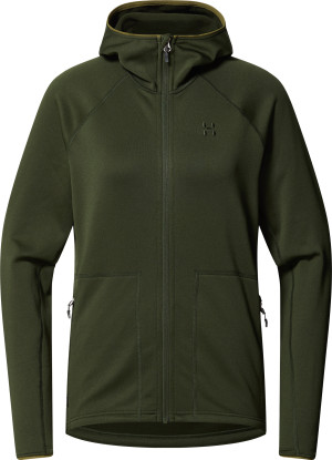 Haglöfs Women's Magma Mid Hood Seaweed Green, XS