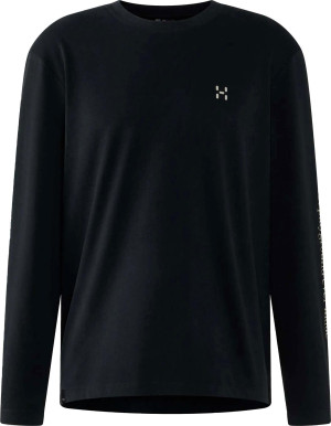Haglöfs Men's  Ls Tee True Black 1, XL