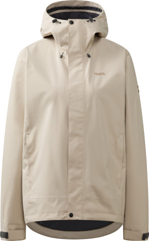 Haglöfs Women's Breeze Proof Jacket Chalk Beige L