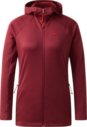 Haglöfs Women's Korp Mid Hood Carmine Red XL