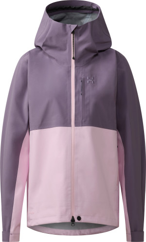Haglöfs Front Proof Ii Jacket Women Purple Fog/fresh Pink M