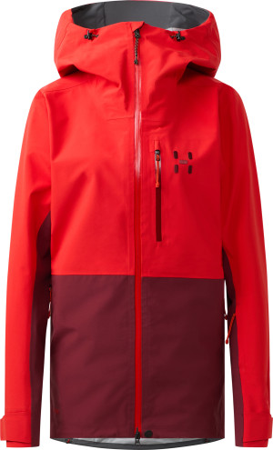 Haglöfs Women's Alper Proof Jacket Tech Red/carmine Red XS