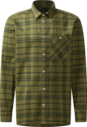 Haglöfs Men's Virke Flannel Shirt Seaweed Green/olive Green M