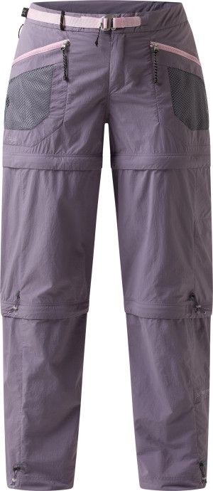 Haglöfs Women's Solis Zip Off Pant Purple Fog, 44