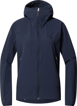 Haglöfs Women's Rosson Softshell Hood Tarn Blue XS