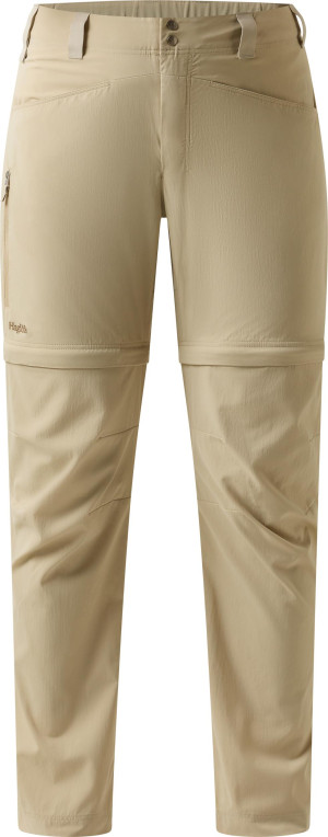 Haglöfs Women's Lite Standard Zip-Off II Pant Chalk Beige 44