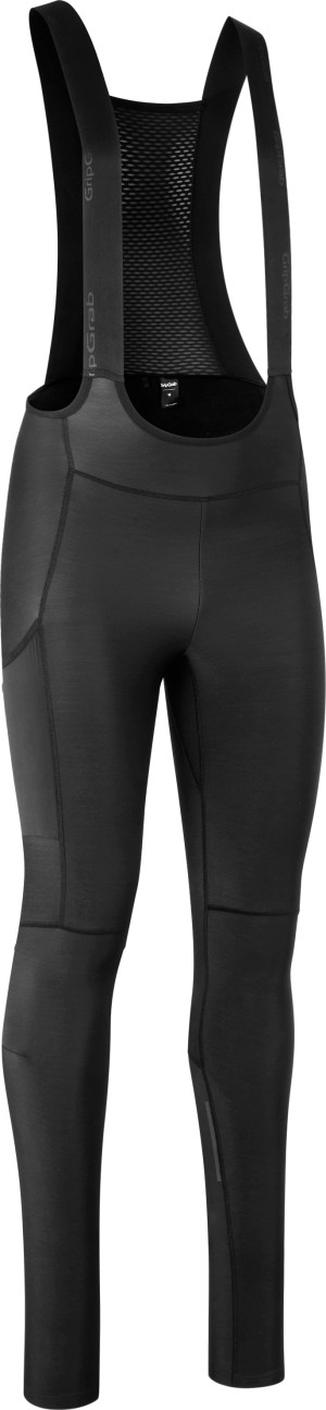 Gripgrab Pacr Thermal Bib Tights No Pad Black, M