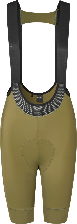 Women's GripGrab PACR Bib Shorts Olive Green S