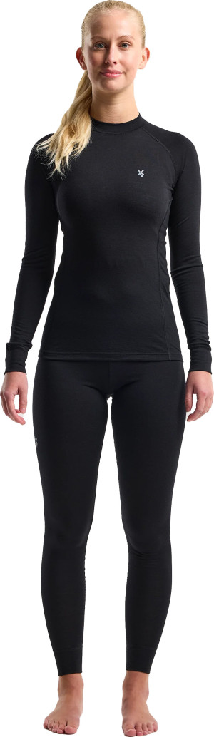 Seger Women's Termowool 150g Round Neck Black XS