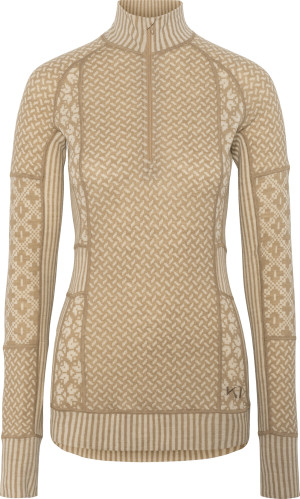 Kari Traa Women's Smekker Half Zip Mocha XL