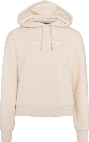 Kari Traa Women's Anelie Logo Hood Light Beige XS