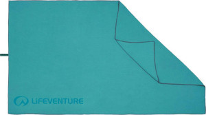Lifeventure Recycled Softfibre Trek Towel Large Teal OneSize