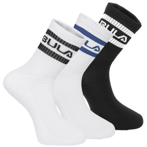 Bula Unisex 3pk Socks Off! Electric Blue, 43-45