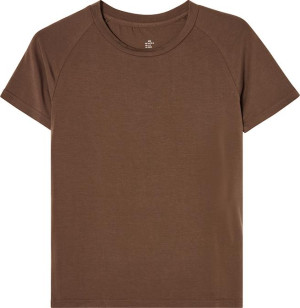 Isbjörn Teens' Wild Peak Tee Chocolate 158/164