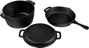 Espegard Cast Iron Kit Black, One size
