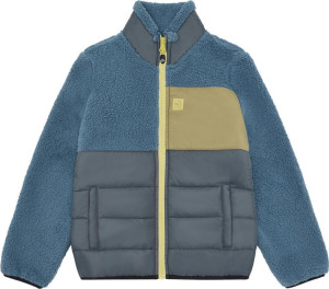 Color Kids Kids' Fleece Jacket With Quilt Coronet Blue, 122