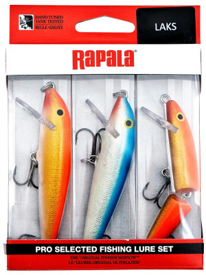 Laksesett Rapala 3stk GFR/GFR/B 9cm