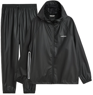 Tretorn Packable Rainbreaker Set Black S