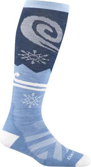 Darn Tough Women's Swirlwind Otc Lightweight With Cushion Midnight S