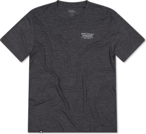 Mons Royale Men's Zephyr Merino Tencel T-Shirt Smoke XL