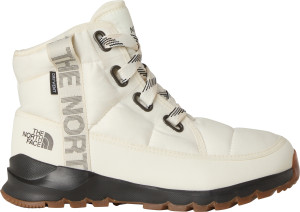 The North Face Women's ThermoBall Lace Up Luxe Waterproof Gardenia White/TNF Black 41