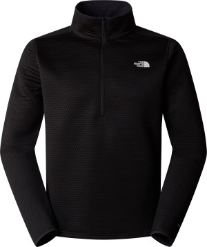 The North Face Men's Vertical Thermal 1/4 Zip Fleece TNF Black, M