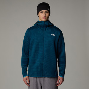 The North Face Men's Vertical Thermal Full-Zip Hoodie Midnight Petrol M