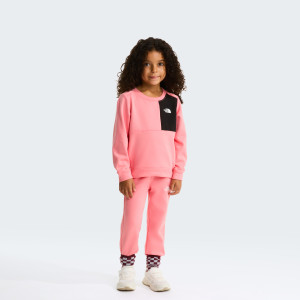 The North Face Kids' TNF Performance Fleece Set Coral Crush, 5