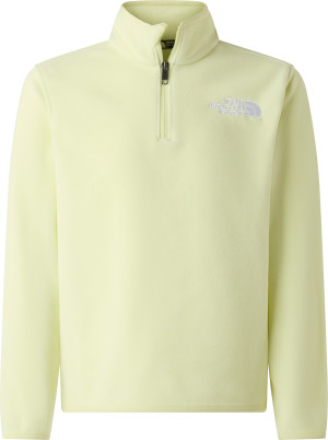 The North Face Teens' Glacier 1/4 Zip Pullover Lemon Mist XL