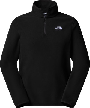 The North Face Men's Glacier Fleece 1/4 Zip Jacket TNF Black, XXXL