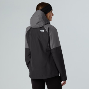The North Face Women's Diablo Dynamic Zip-In Jacket Smoked Pearl/Asphalt GR S