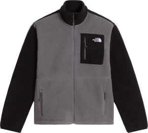 The North Face Women's Yumiori Full Zip Fleece Jacket Smoked Pearl/tnf Black S