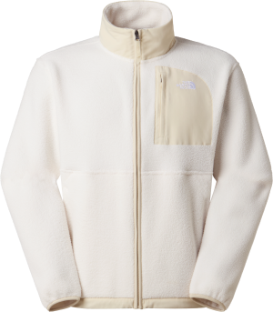 The North Face Men's Yumiori Off-Peak Full-Zip Jacket White Dune/Desert Stone, M