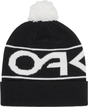 Oakley Factory Cuff Beanie Black/White Logo OneSize
