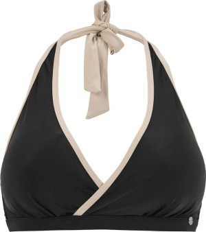 Swegmark Maui Halterneck Bikini Bra Black/beige 75BC