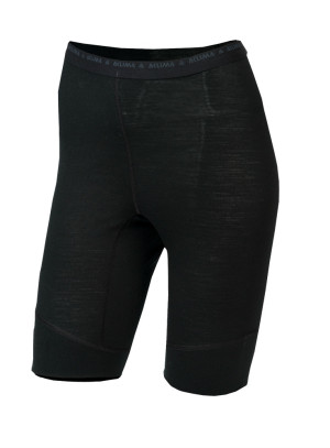 Aclima Lightwool Shorts Long Women Jet Black L