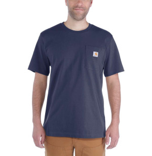 Carhartt Men's Workwear Pocket S/S T-Shirt Navy, XXL