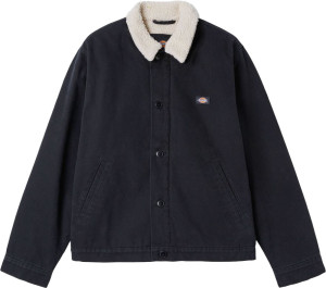 Dickies Men's Duck Canvas Deck Jacket Sw Black, S