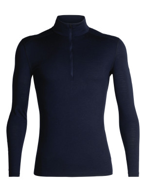 Icebreaker Men's 200 Oasis Longsleeve Half Zip Midnight Navy M